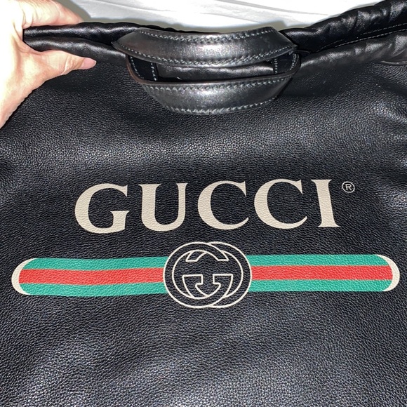 Gucci Black Drawstring bag - Picture 6 of 8
